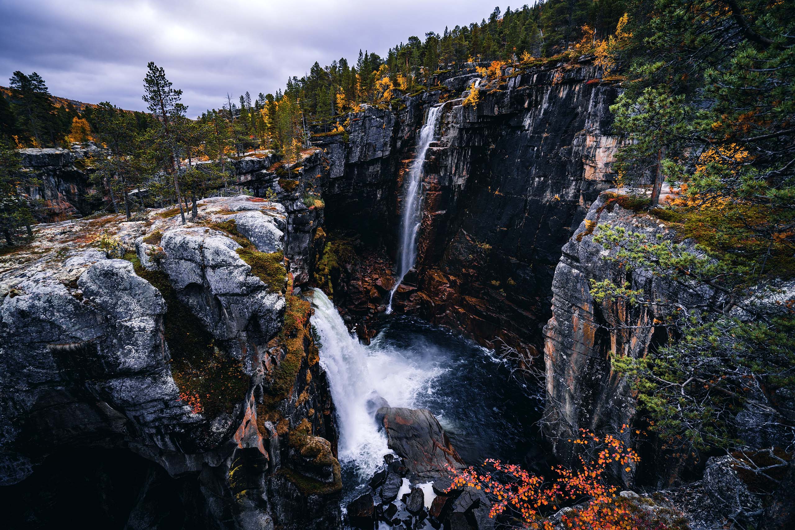 Imofossen waterfall