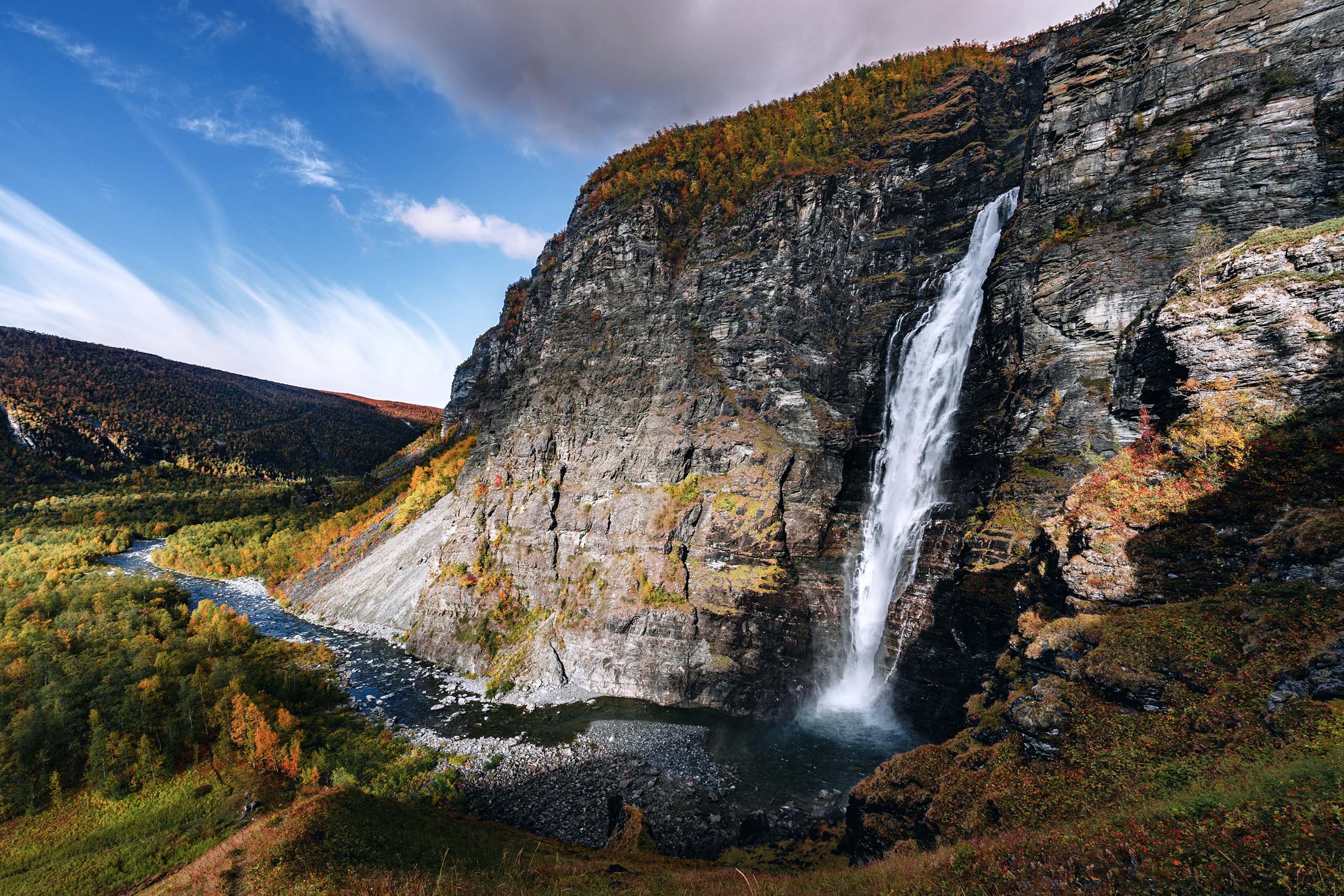 Mollisfossen - waterfall